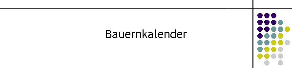 Bauernkalender