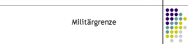 Militrgrenze