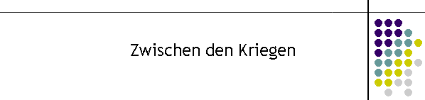 Zwischen den Kriegen